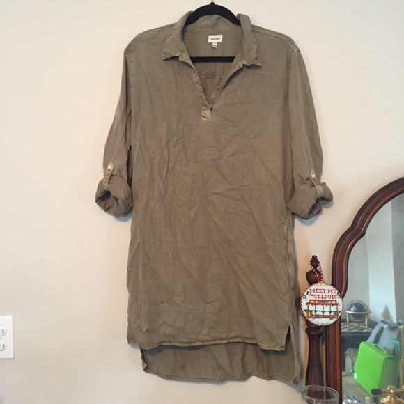 🔴 Sneak Peek | Tencel Olive Green Medium Dress - Picture 2 of 8